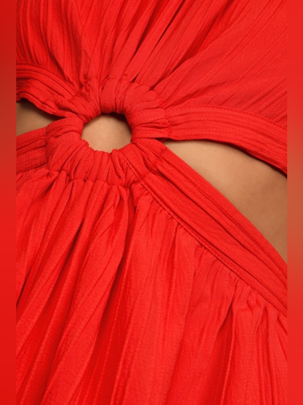 Lulus Island Vacay Red Tie-back Maxi Dress - Picture 4 of 7